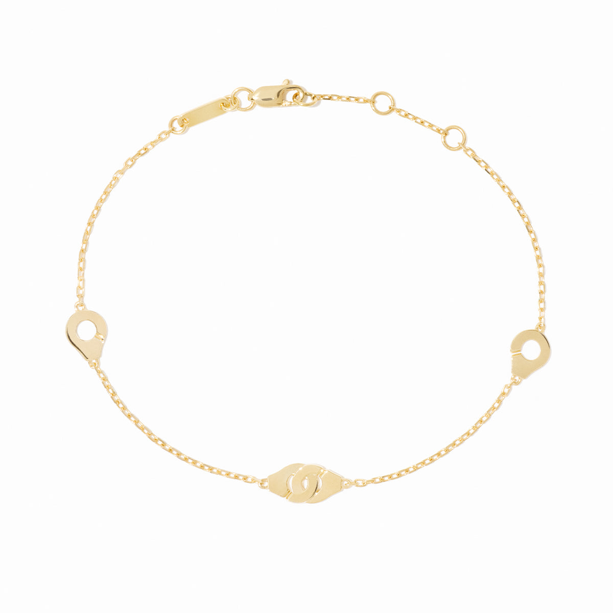 Bracelet Menottes R5 or jaune 18Kt