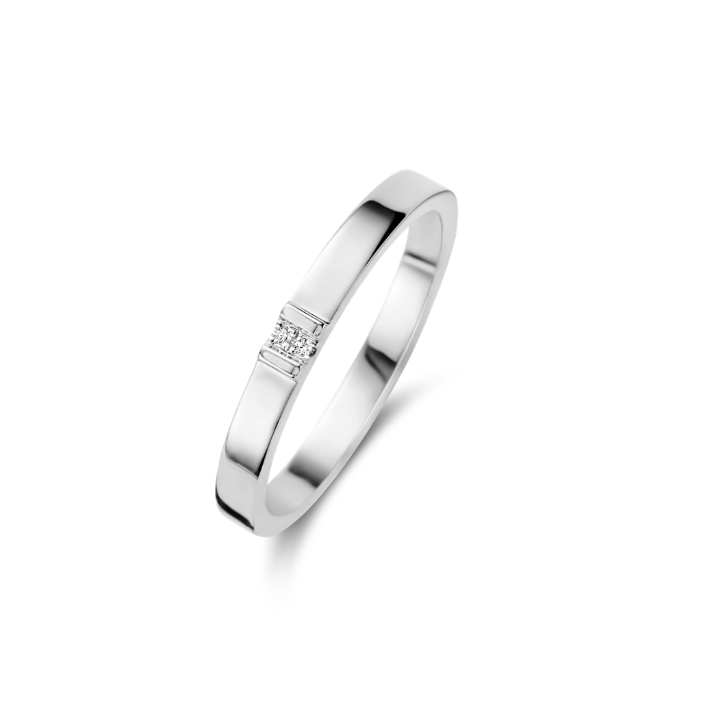 Bague Break Away argent et diamants