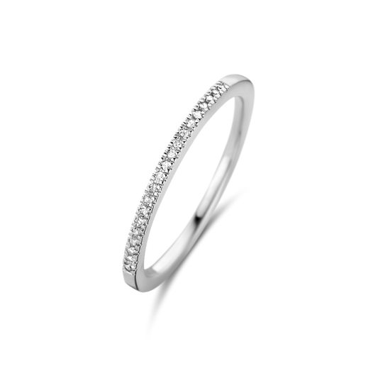 Bague Moon argent et diamants