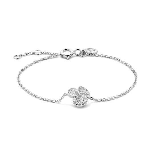 Bracelet Poppy argent et diamants