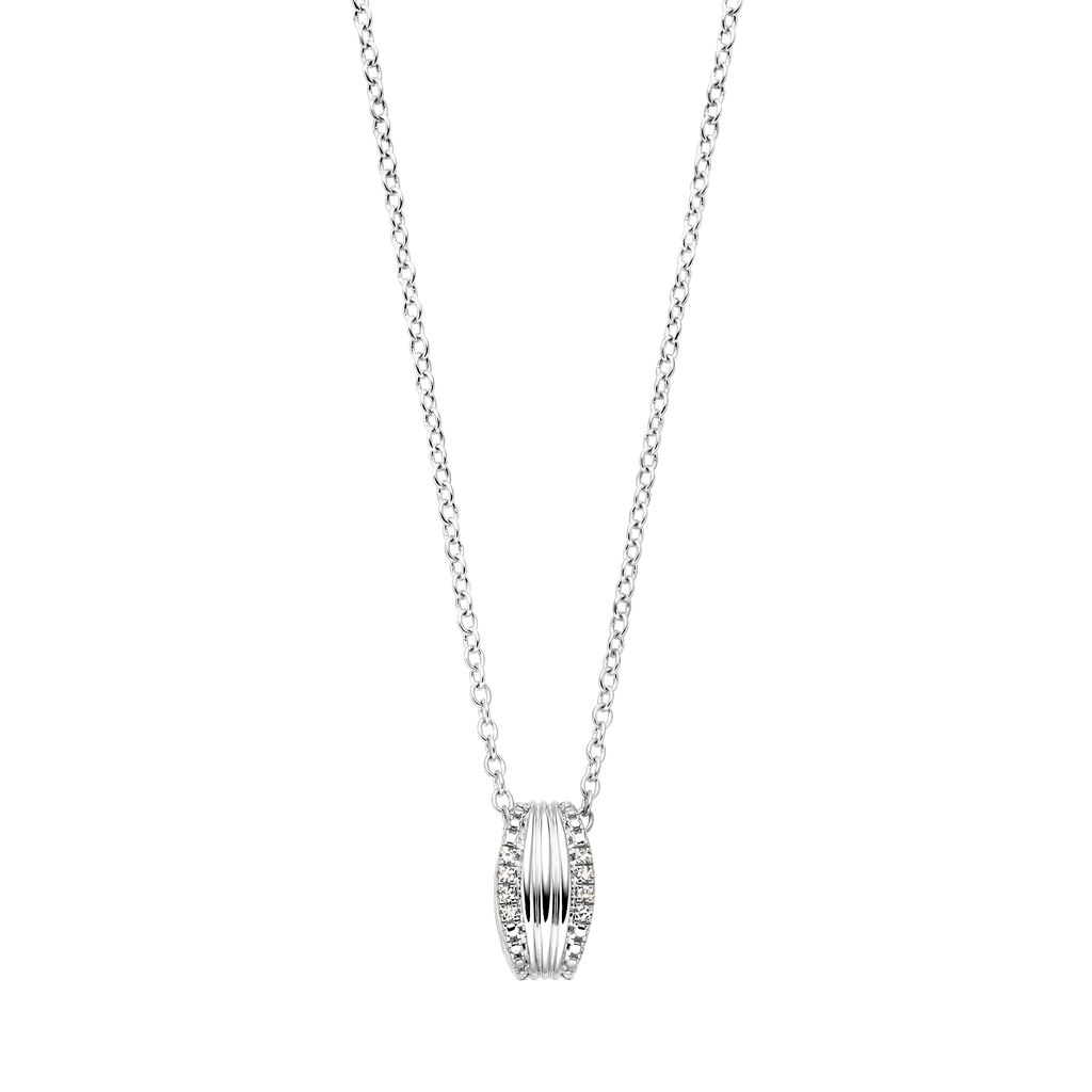 Pendentif Vesper argent et diamants