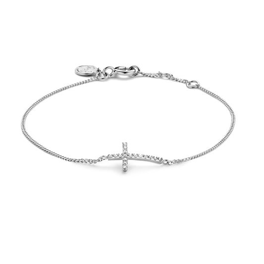 Bracelet Faith argent et diamants