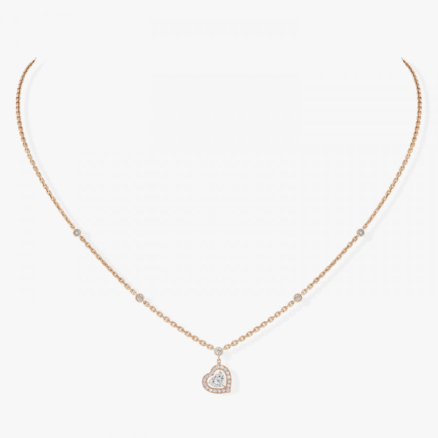 collier Joy Cœur or et diamants